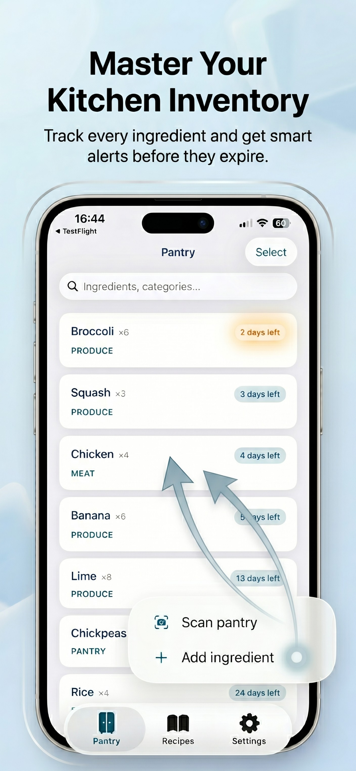 Smart Pantry screenshot 1