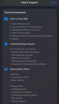 Bill Simplify Screenshot 3